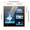 Natural Finish Collage Frame - Black Mat, 20 Frame Sizes to Choose From, UV Acrylic, Wall Hanging Hardware, Vertical or Horizontal Display